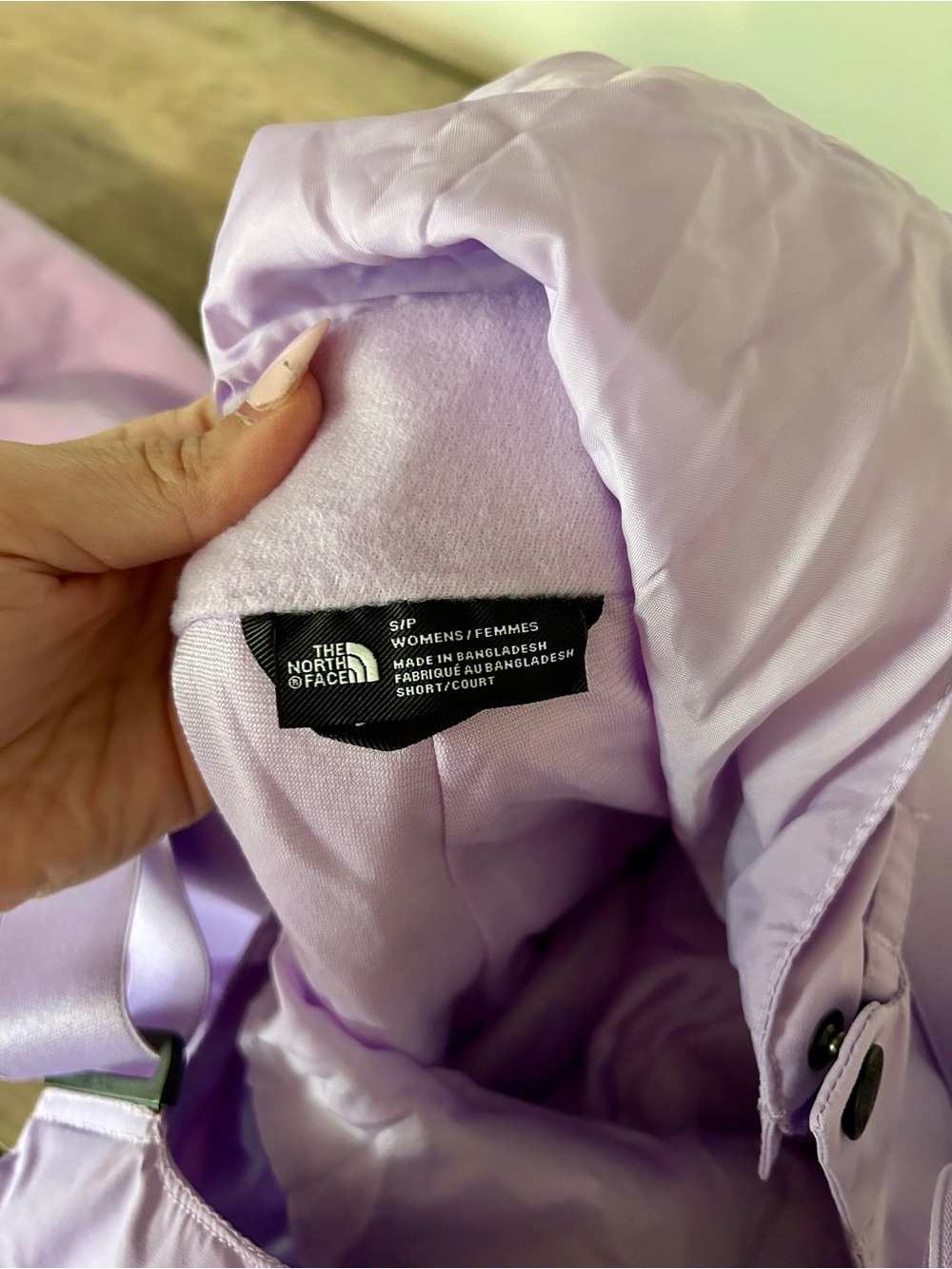 NWT The North Face Women’s Lavender DryVent Ski Snow Bib Overalls Size S/P - Picture 7 of 10